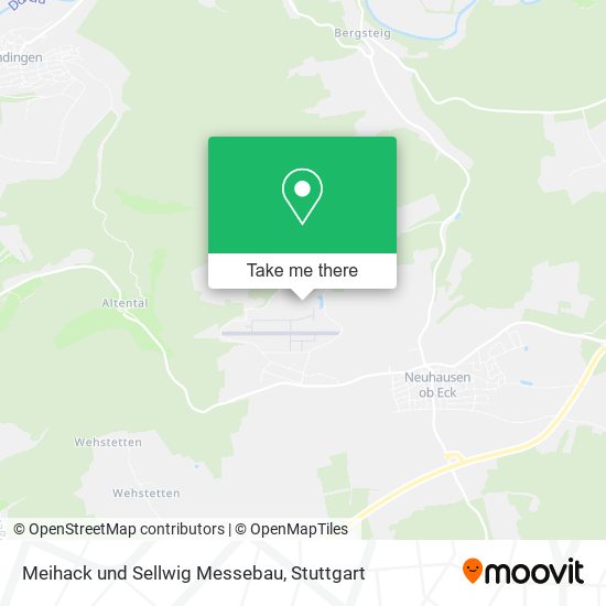 Meihack und Sellwig Messebau map