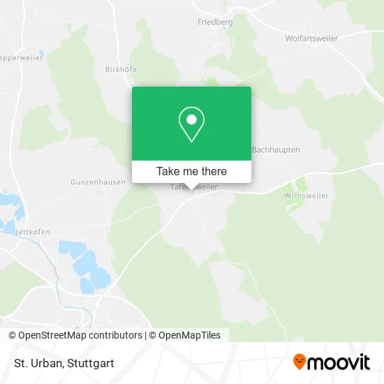 Карта St. Urban