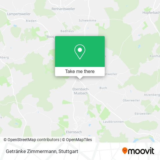 Getränke Zimmermann map