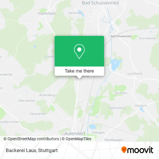 Карта Backerei Laux