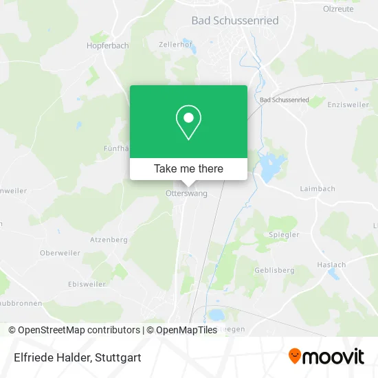 Карта Elfriede Halder