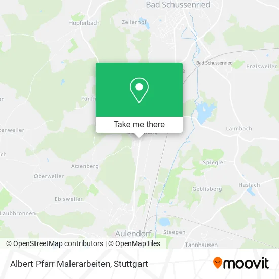 Карта Albert Pfarr Malerarbeiten