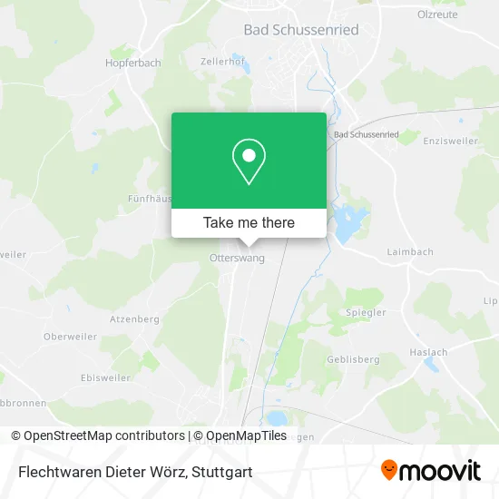 Карта Flechtwaren Dieter Wörz