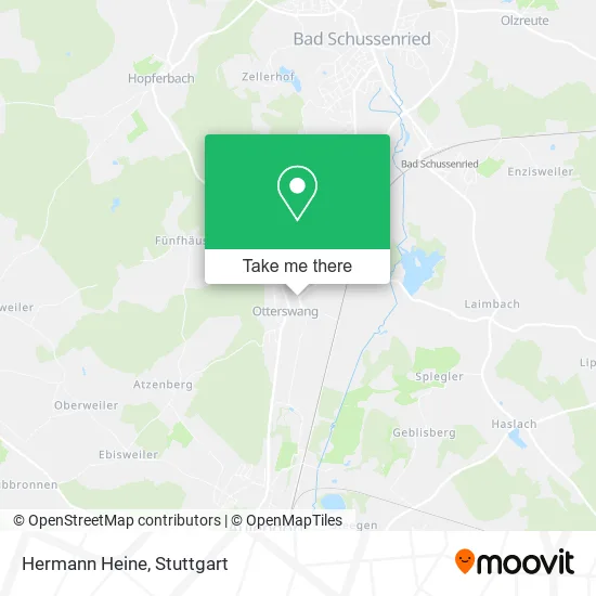 Карта Hermann Heine