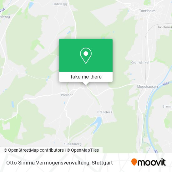 Otto Simma Vermögensverwaltung map