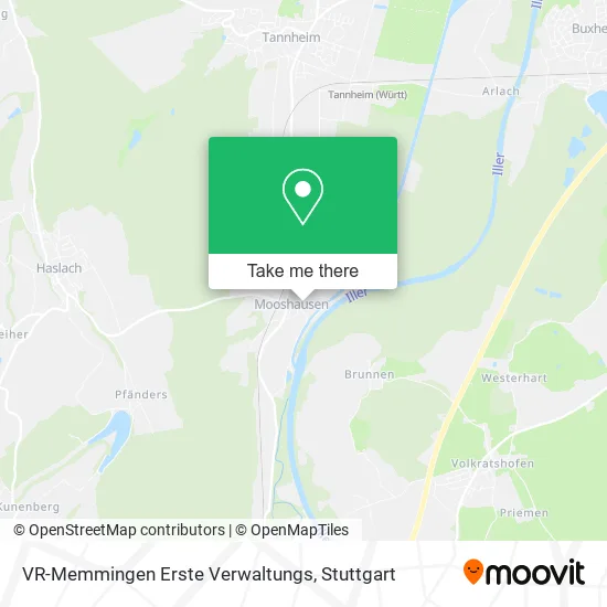 Карта VR-Memmingen Erste Verwaltungs
