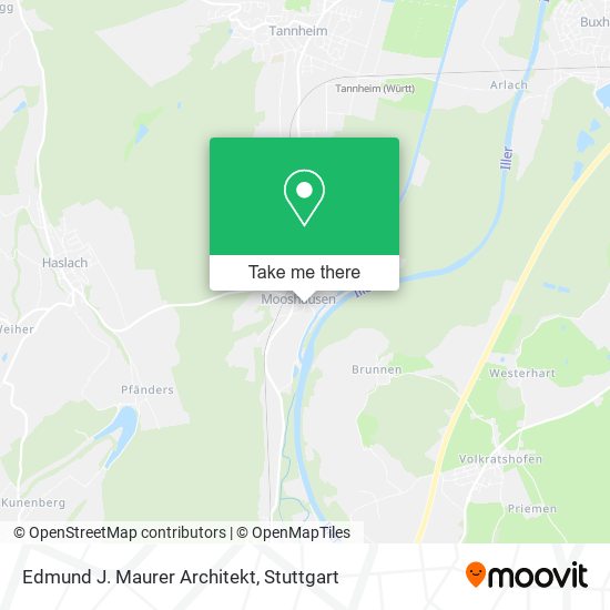 Edmund J. Maurer Architekt map