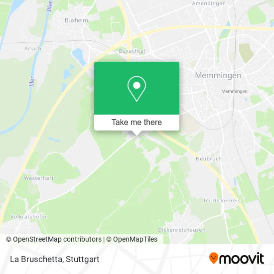 Карта La Bruschetta