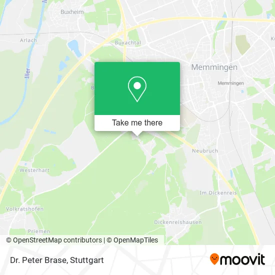 Карта Dr. Peter Brase