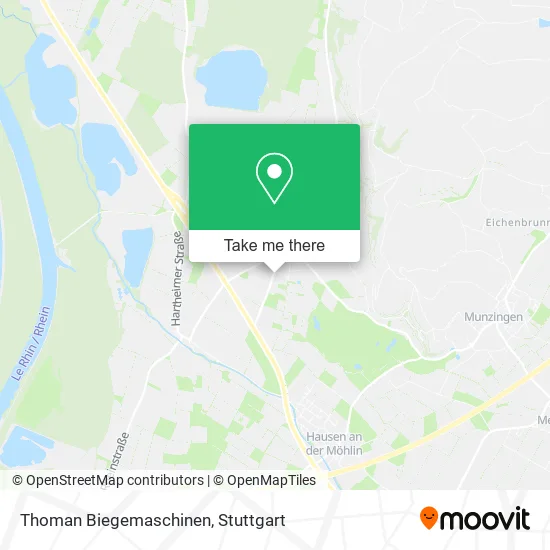 Карта Thoman Biegemaschinen