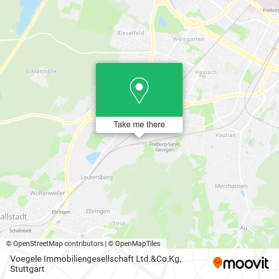 Карта Voegele Immobiliengesellschaft Ltd.&Co.Kg