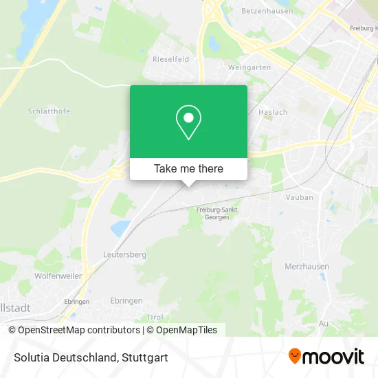 Карта Solutia Deutschland