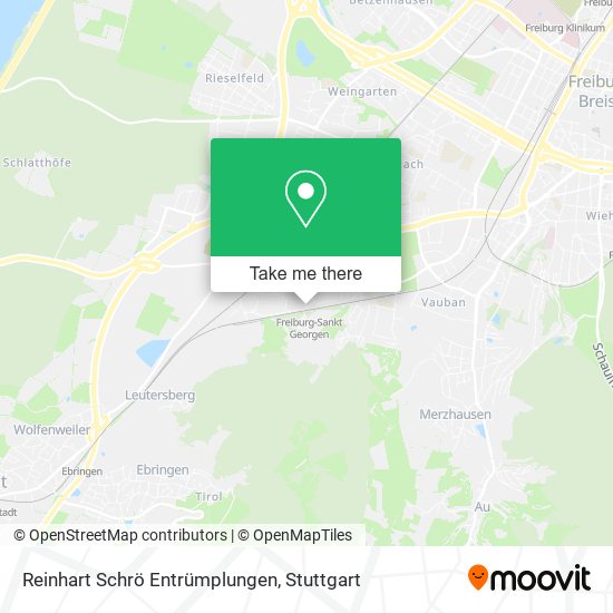 Reinhart Schrö Entrümplungen map
