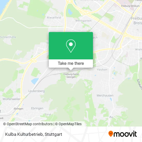 Карта Kulba Kulturbetrieb