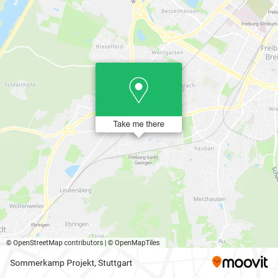 Карта Sommerkamp Projekt