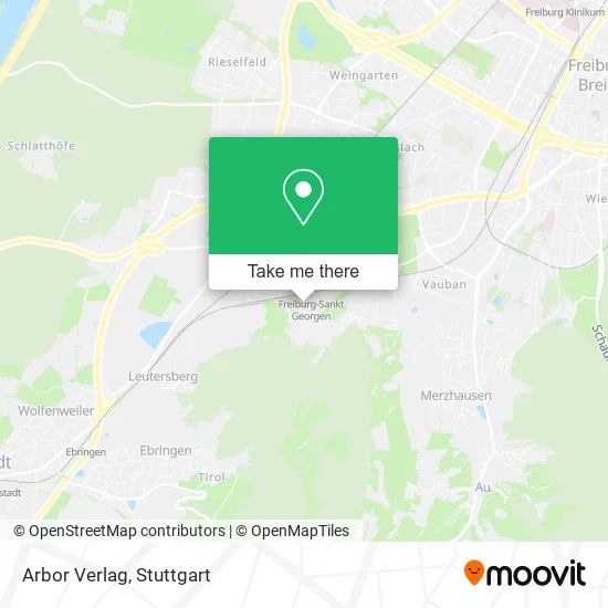 Arbor Verlag map