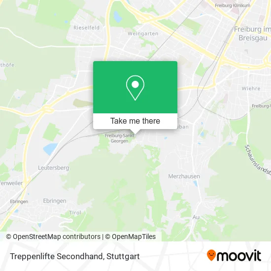 Карта Treppenlifte Secondhand