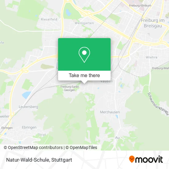 Карта Natur-Wald-Schule