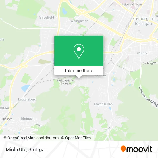 Карта Miola Ute