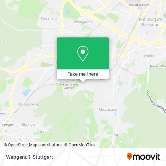 Webgenuß map