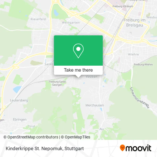 Карта Kinderkrippe St. Nepomuk