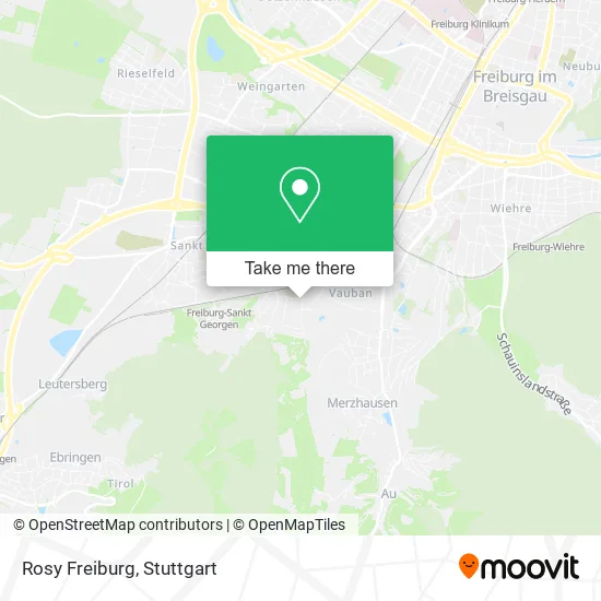 Карта Rosy Freiburg