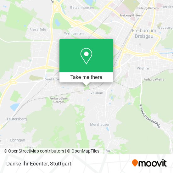 Карта Danke Ihr Ecenter