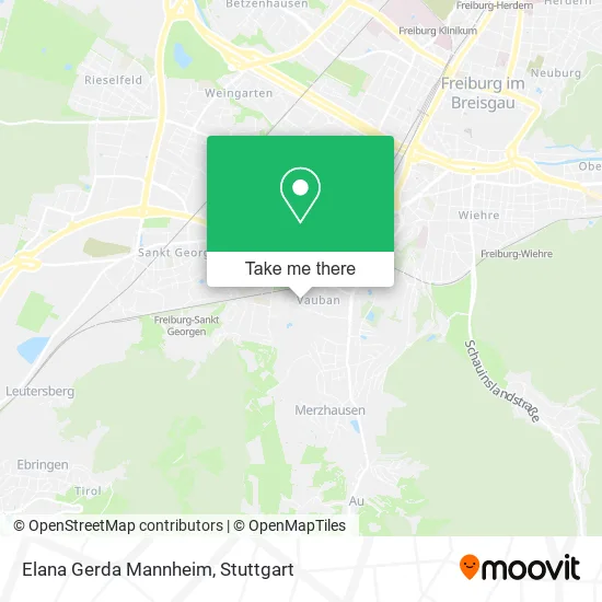 Карта Elana Gerda Mannheim