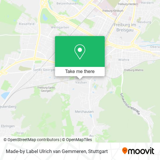 Made-by Label Ulrich van Gemmeren map