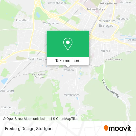 Карта Freiburg Design