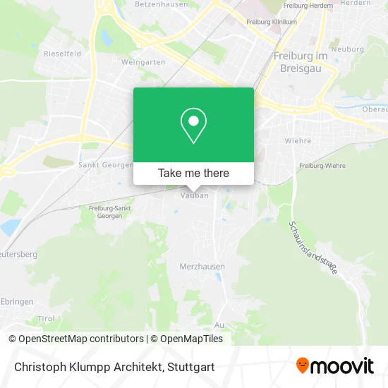 Карта Christoph Klumpp Architekt