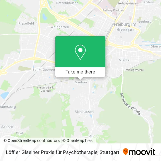 Карта Löffler Giselher Praxis für Psychotherapie