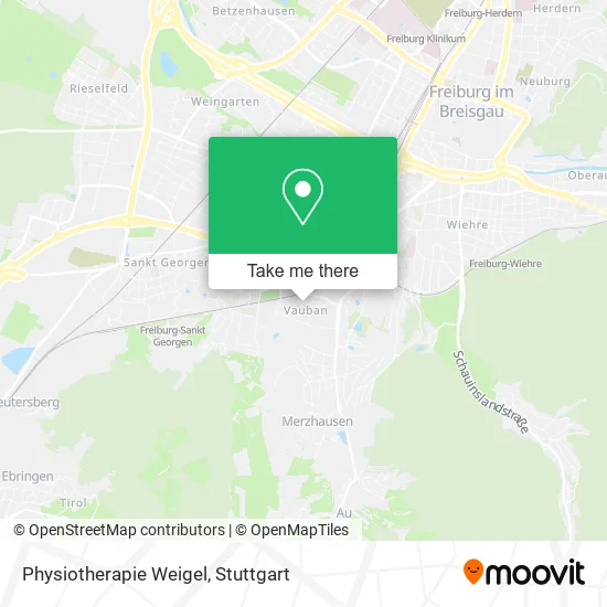 Карта Physiotherapie Weigel