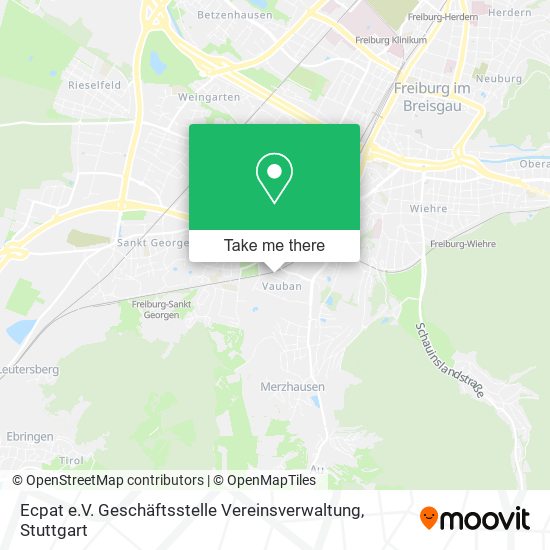 Ecpat e.V. Geschäftsstelle Vereinsverwaltung map