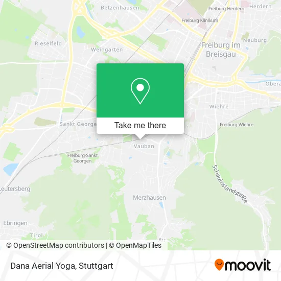 Карта Dana Aerial Yoga