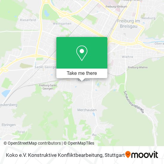 Koko e.V. Konstruktive Konfliktbearbeitung map