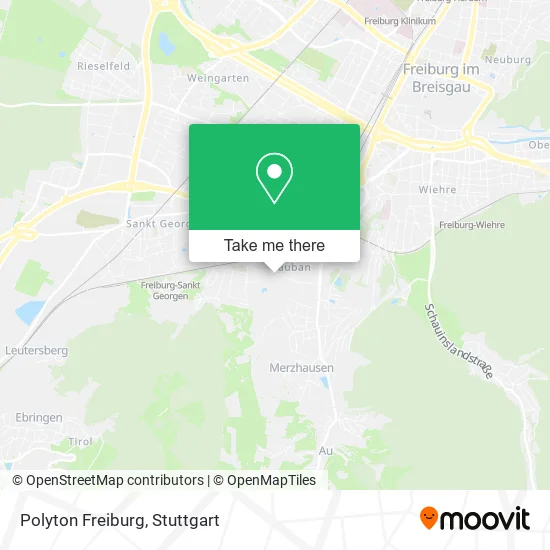 Карта Polyton Freiburg