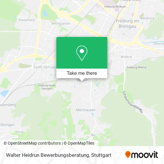 Карта Walter Heidrun Bewerbungsberatung