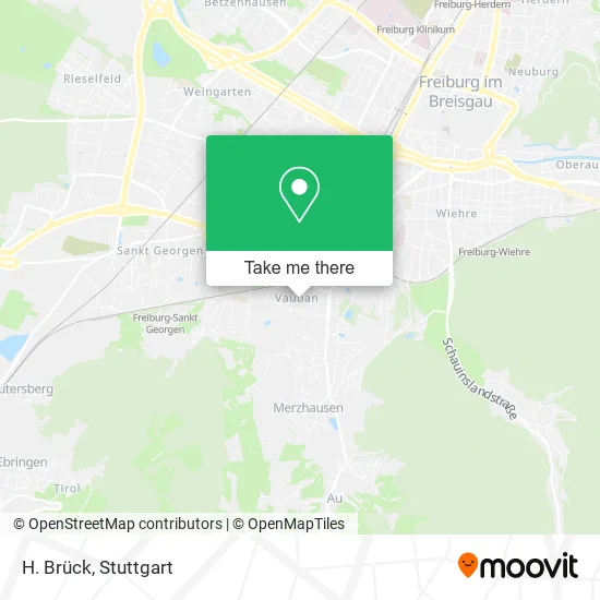 Карта H. Brück