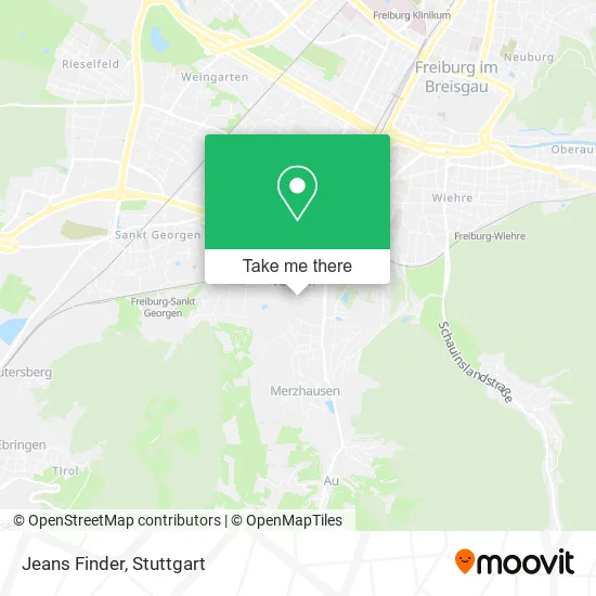 Карта Jeans Finder