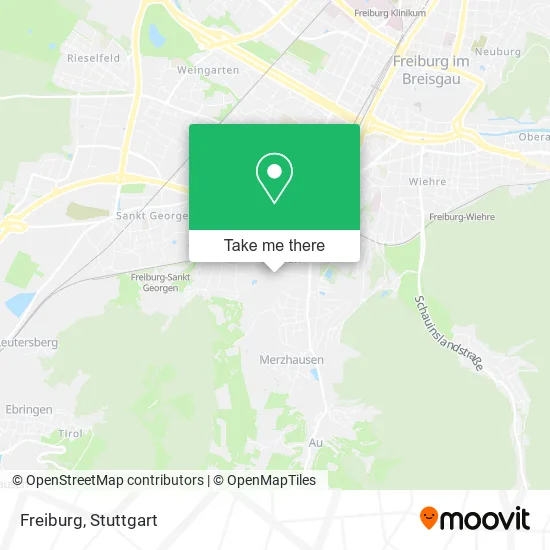 Карта Freiburg
