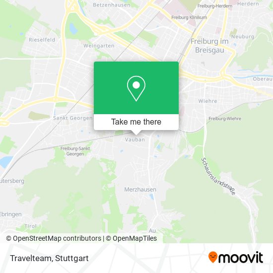 Travelteam map