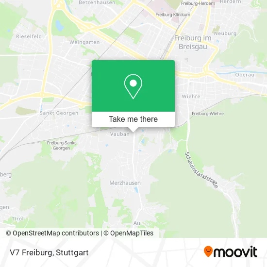 Карта V7 Freiburg