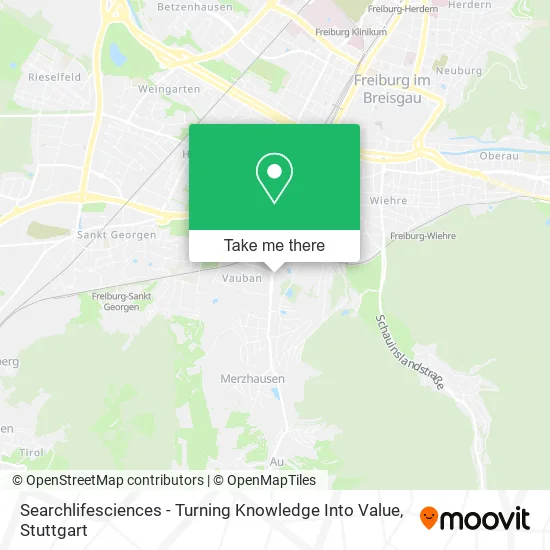 Карта Searchlifesciences - Turning Knowledge Into Value