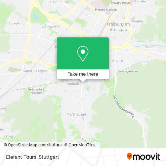 Карта Elefant-Tours