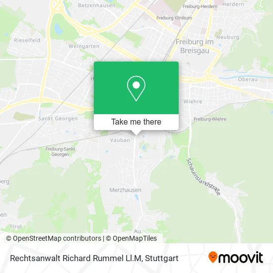 Карта Rechtsanwalt Richard Rummel Ll.M