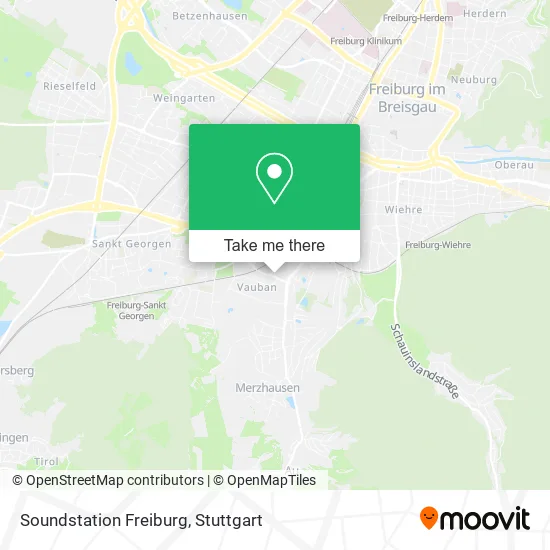Карта Soundstation Freiburg