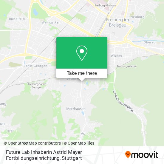 Future Lab Inhaberin Astrid Mayer Fortbildungseinrichtung map