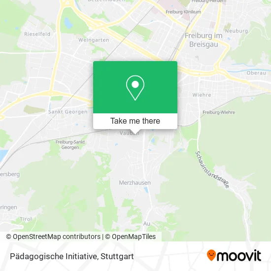 Карта Pädagogische Initiative