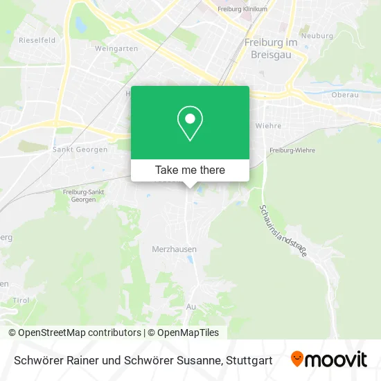 Карта Schwörer Rainer und Schwörer Susanne